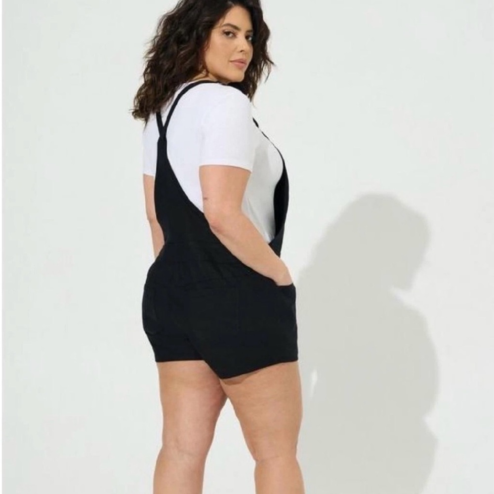 Torrid Black Jumpsuit Short Overalls Plus Size 3